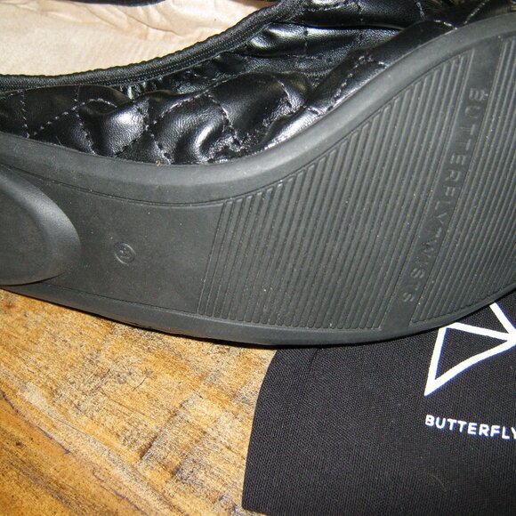 Butterflytwist Ballet Flats - Black Size 9 - New, never worn - Picture 4 of 4